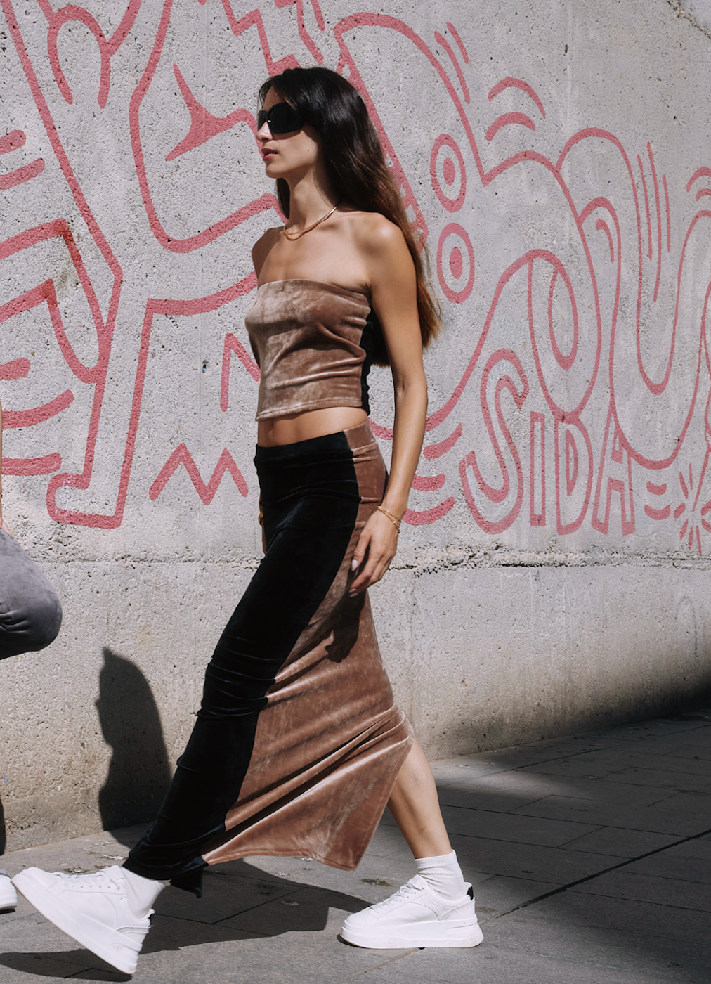 The Velvet Mix Skirt