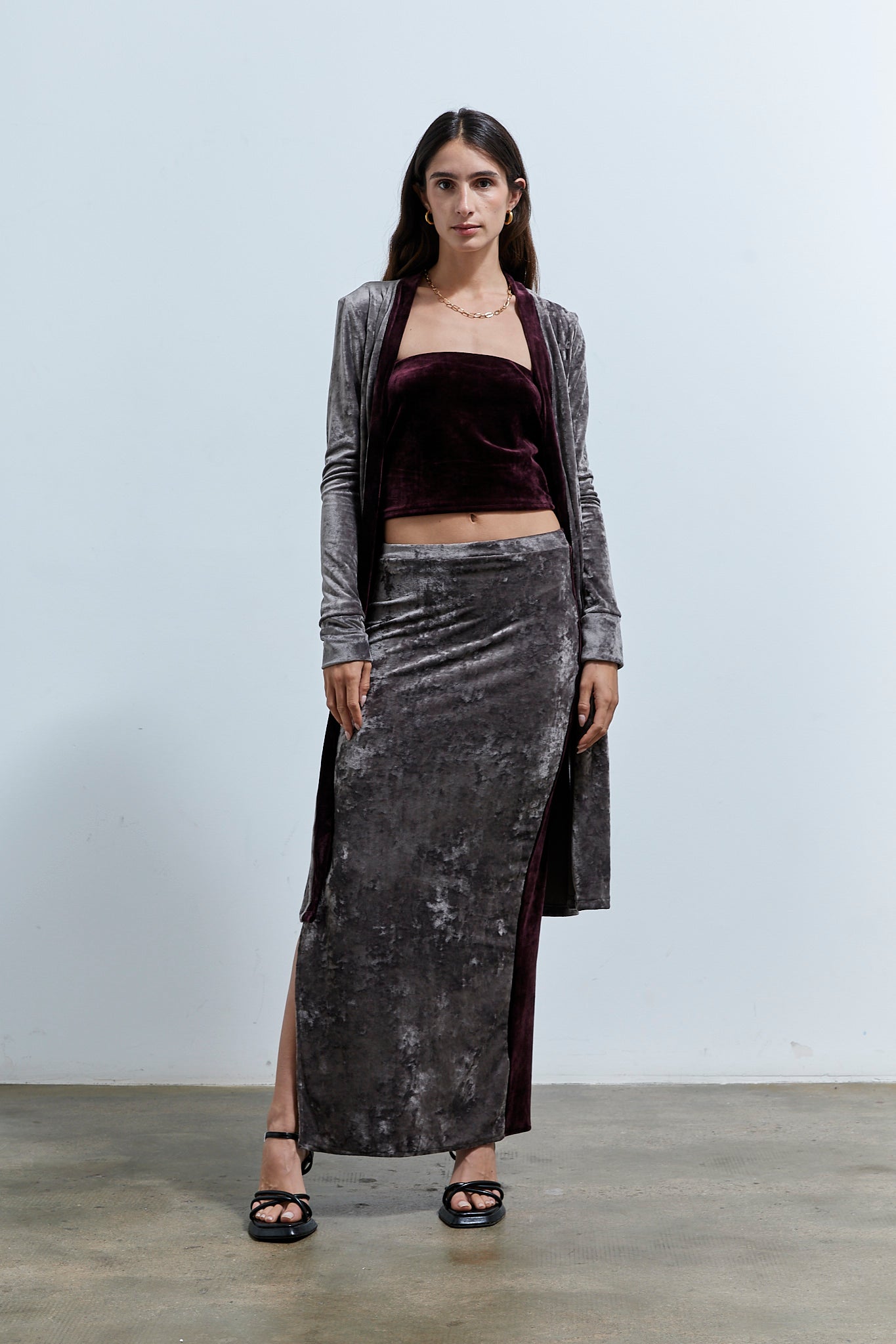 The Velvet Mix Skirt