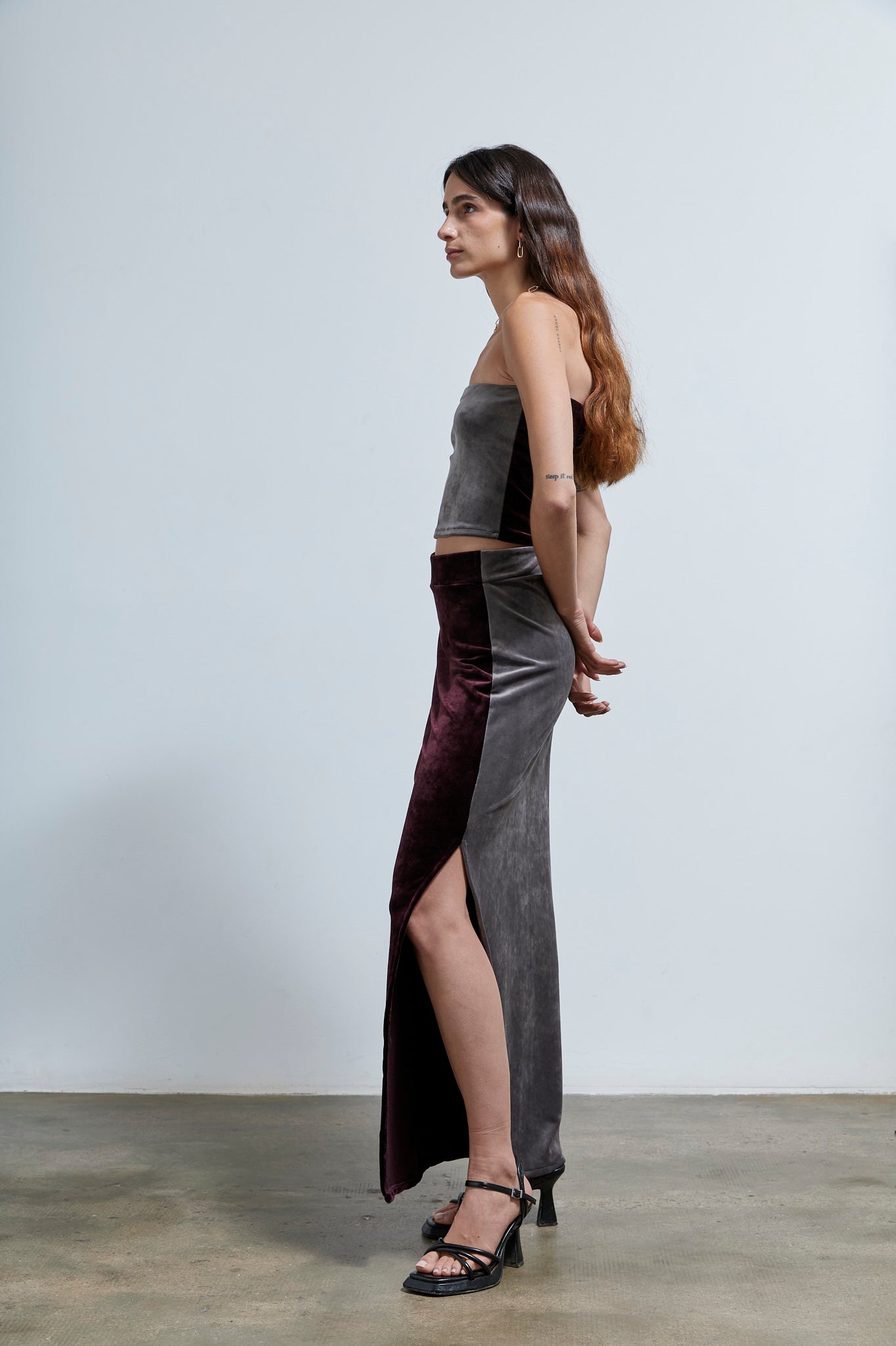 The Velvet Mix Skirt