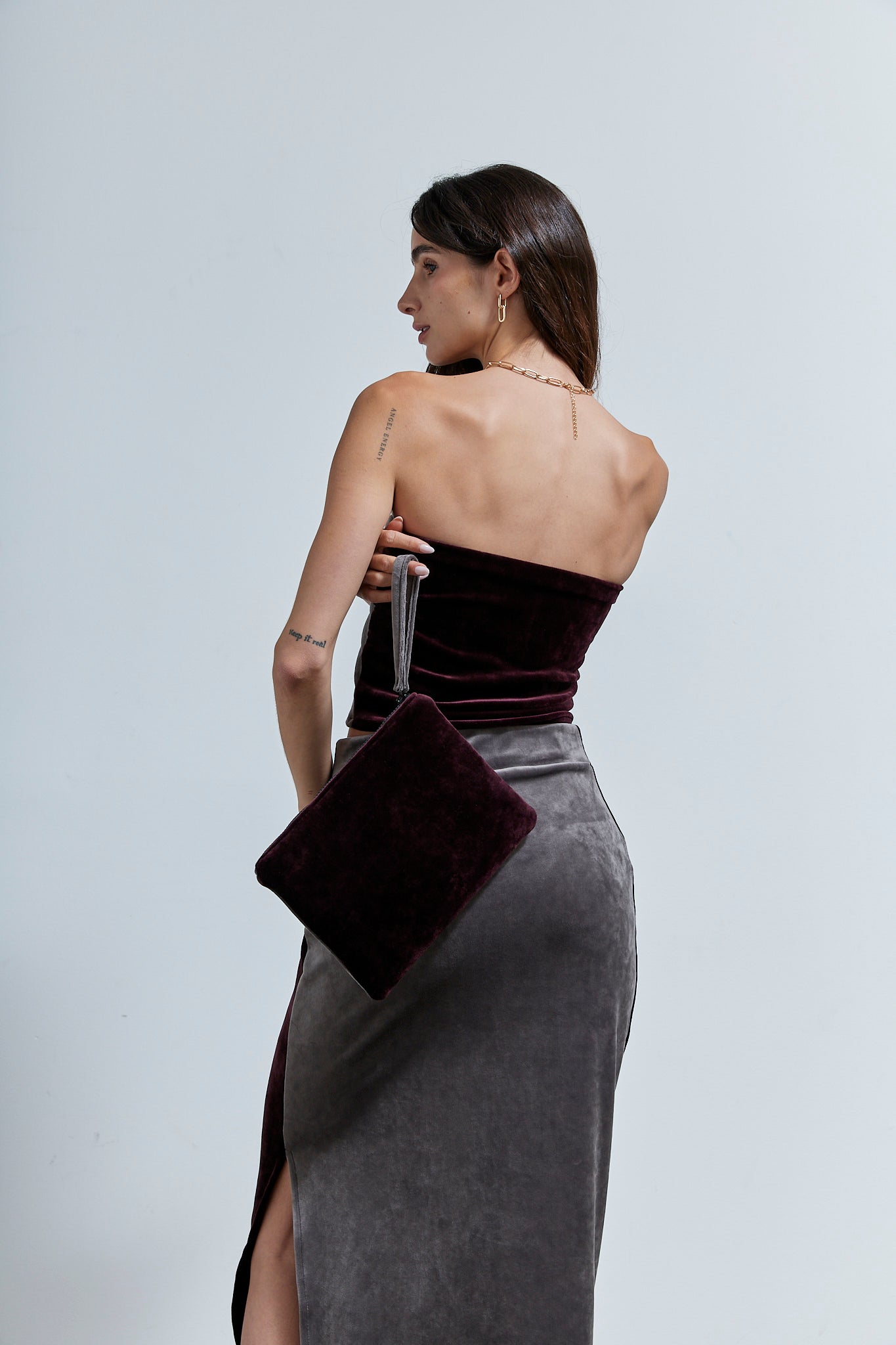 The Velvet Mix Skirt