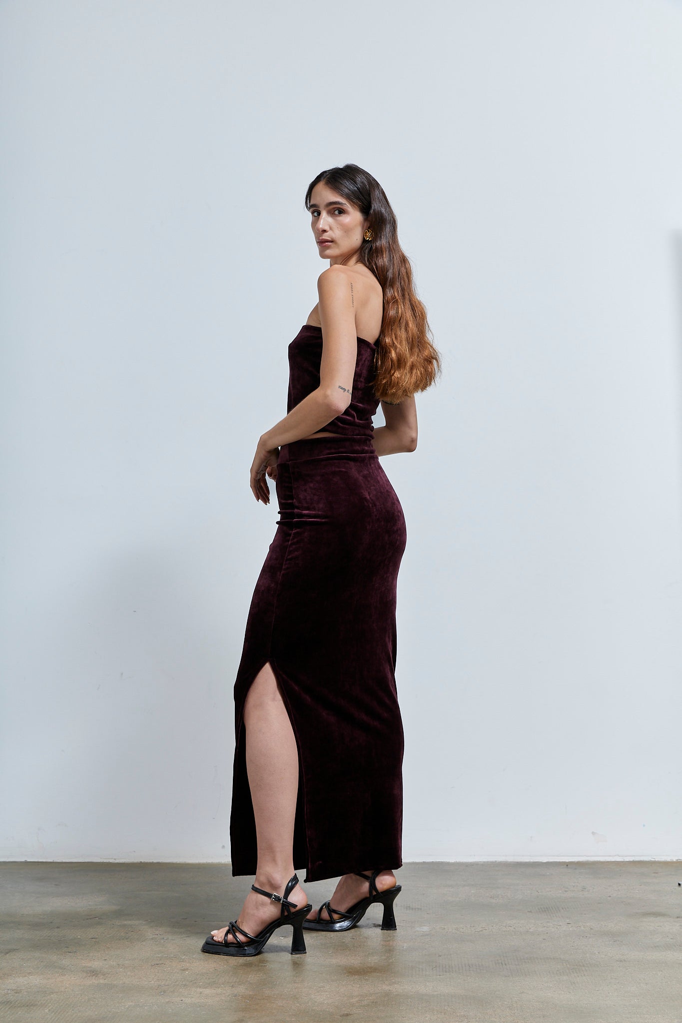 The Velvet Skirt