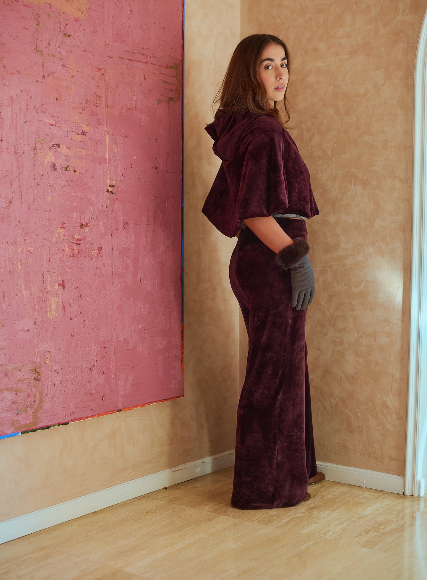 The Kylie Velvet Palazzo