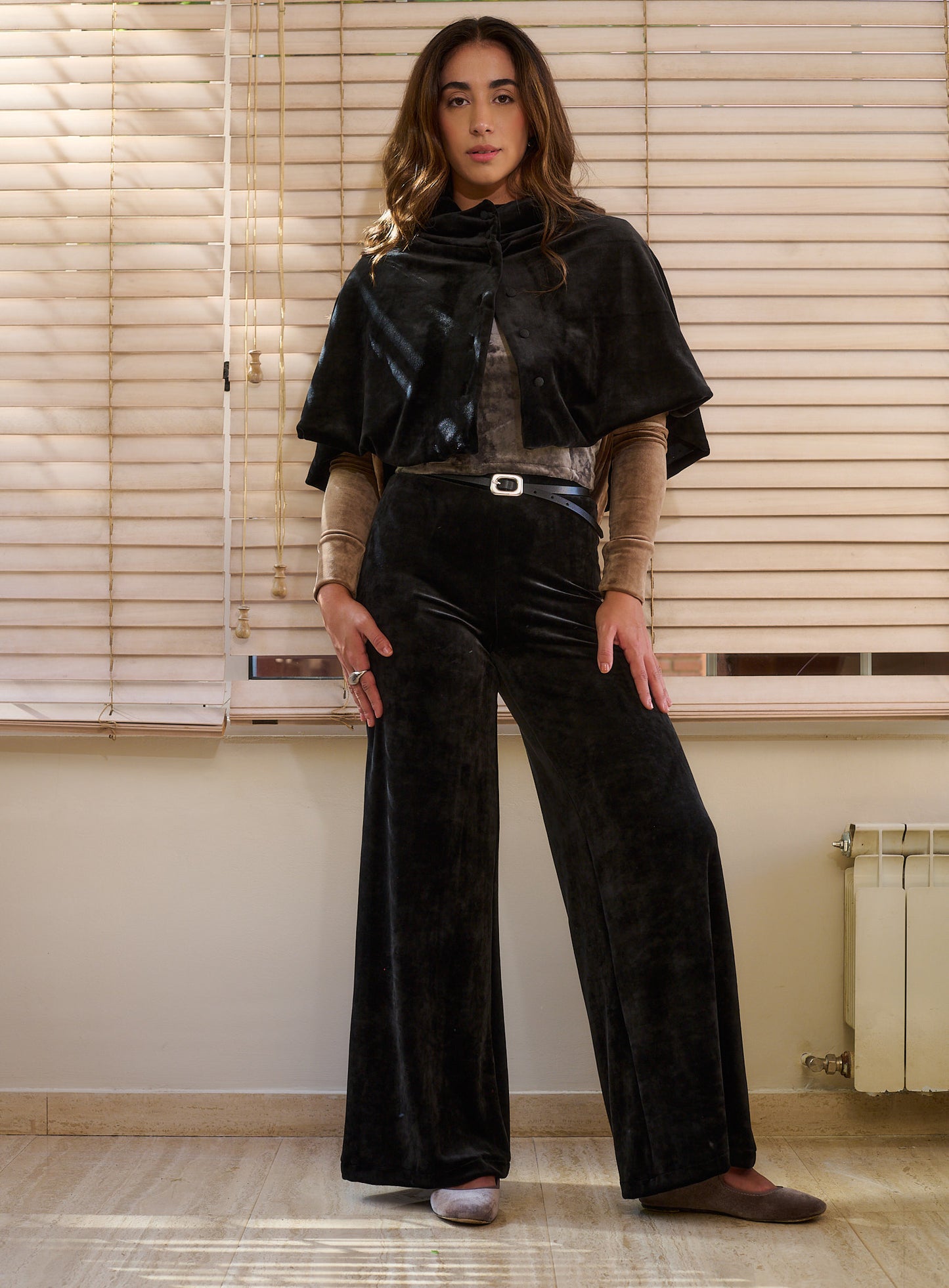 The Kylie Velvet Palazzo